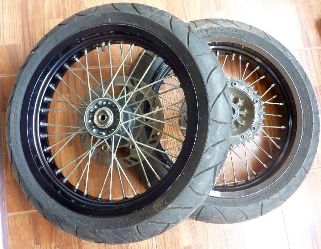 D-Tracker 250 17"wheels/tyres For Sale fit KLX | Asia Motorcycle Forums
